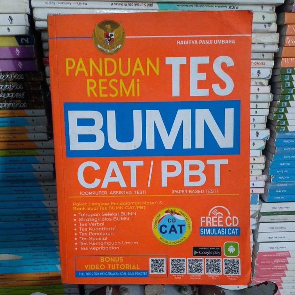 หนังสือเรียนโลหะผสมอย่างเป็นทางการสําหรับ BUMN CAT/PBT TEST