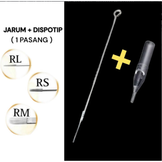 PAIR OF TATTOO NEEDLES HURRICANE TATTO NADLES