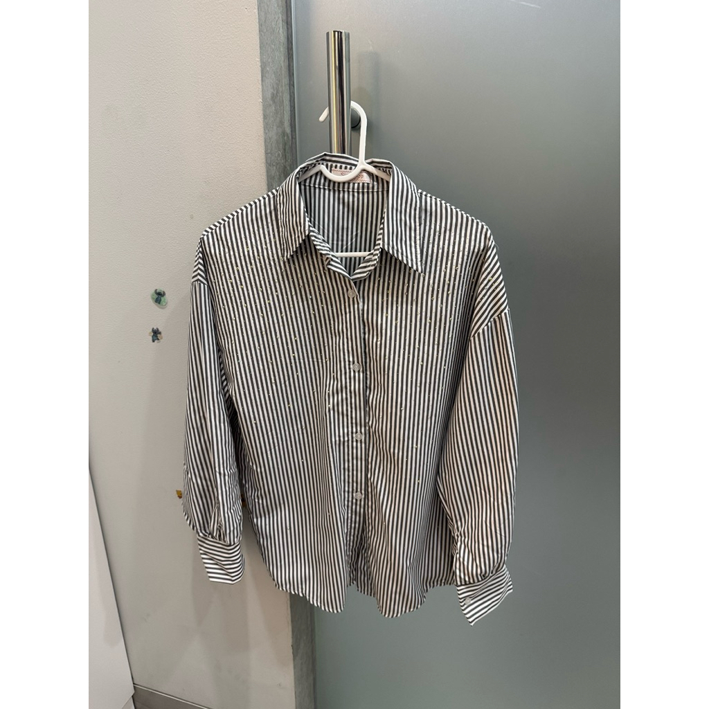 KEMEJA Bangkok siwashop เสื้อ/เสื้อเชิ้ตลายทาง