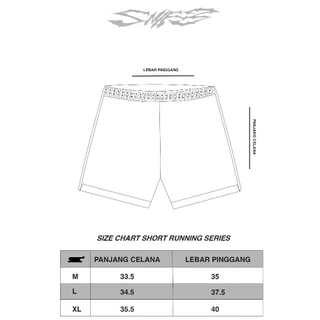 Snifr Enc Sportwear Running Series กางเกงวิ่งสั้น