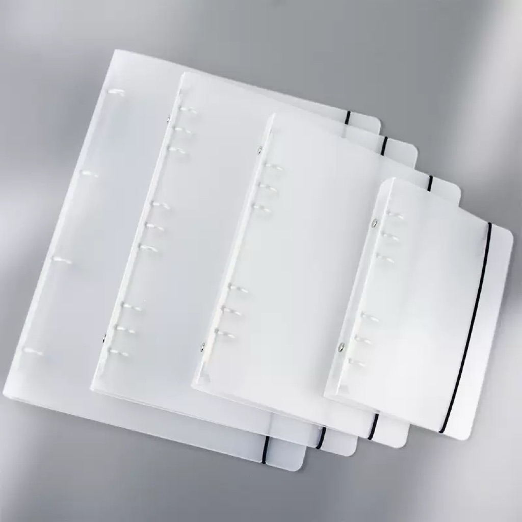 A4 B5 Hard Doff Hard Mica Binder สมุดไดอารี่