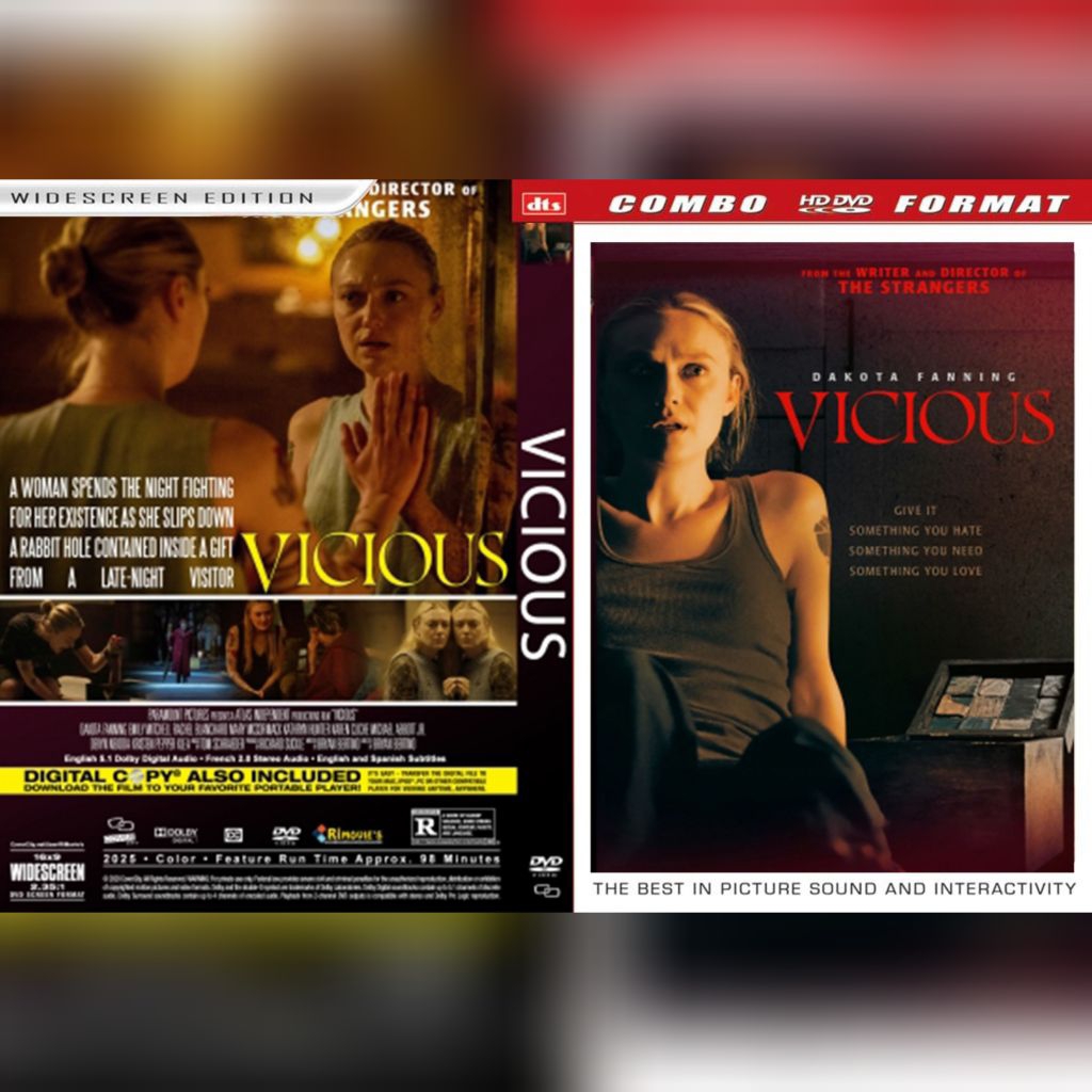 Vicious DVD 2025 (Dakota Fanning)