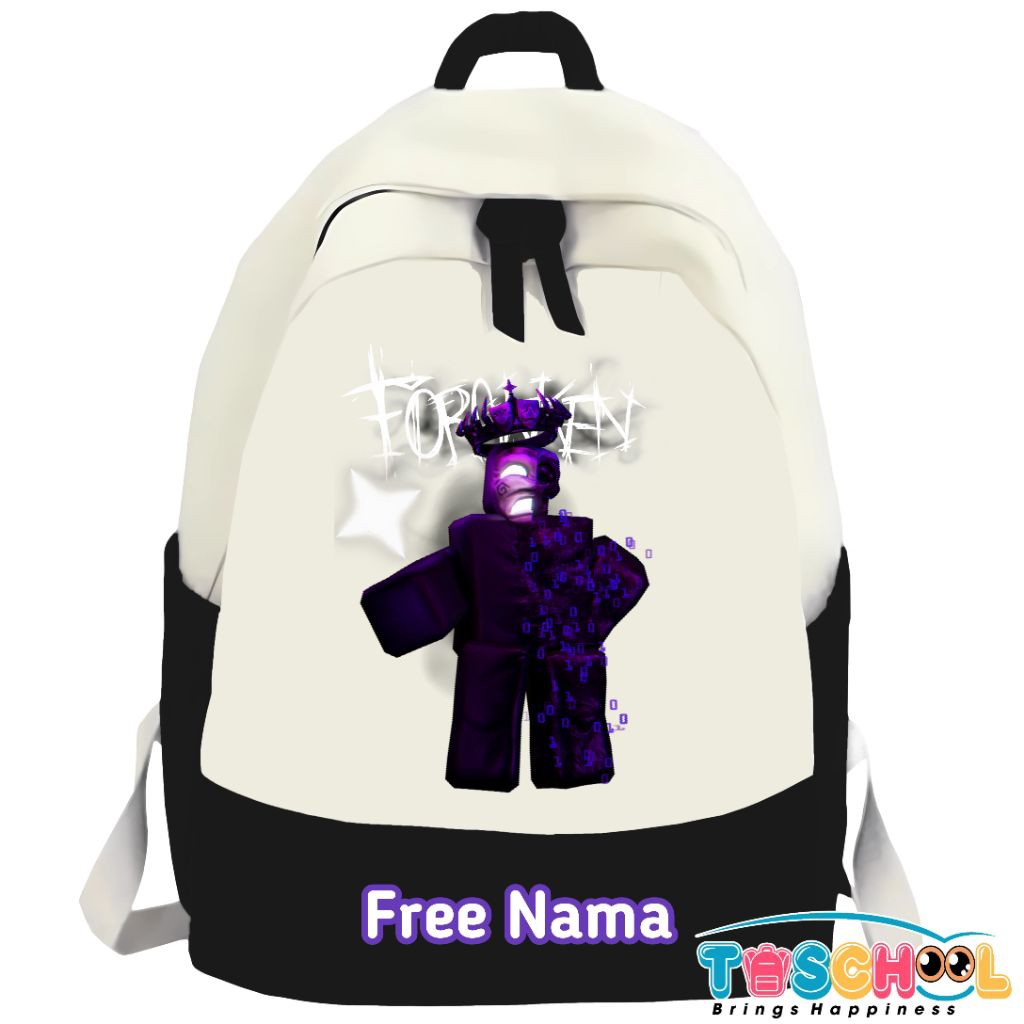 NOLI KILLERS FORSAKEN ROBLOX KIDS BACKPACK ฟรีชื่อ