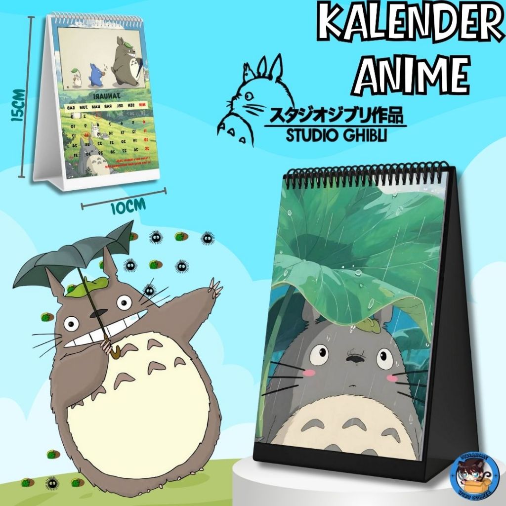 ANIME CALENDAR 2026/ TOTORO CALENDAR 2026/ GHILBI TOTORO ANIME CALENDAR 2026 [CUSTOMIZED]