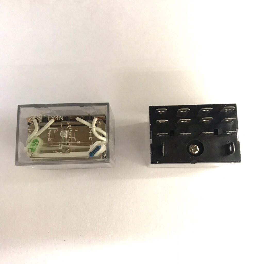 ZN LY4N DC 24V 14P RELAY 24VDC TUMPUL ขา/ซ็อกเก็ต