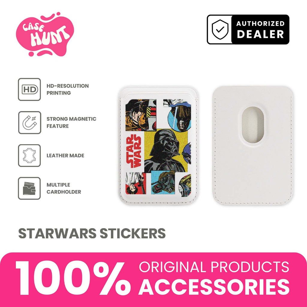 Magnetic Cardholder Case Hunt Cool Aesthetic Starwars Simple Design Magsafe Accessories iPhone Andro