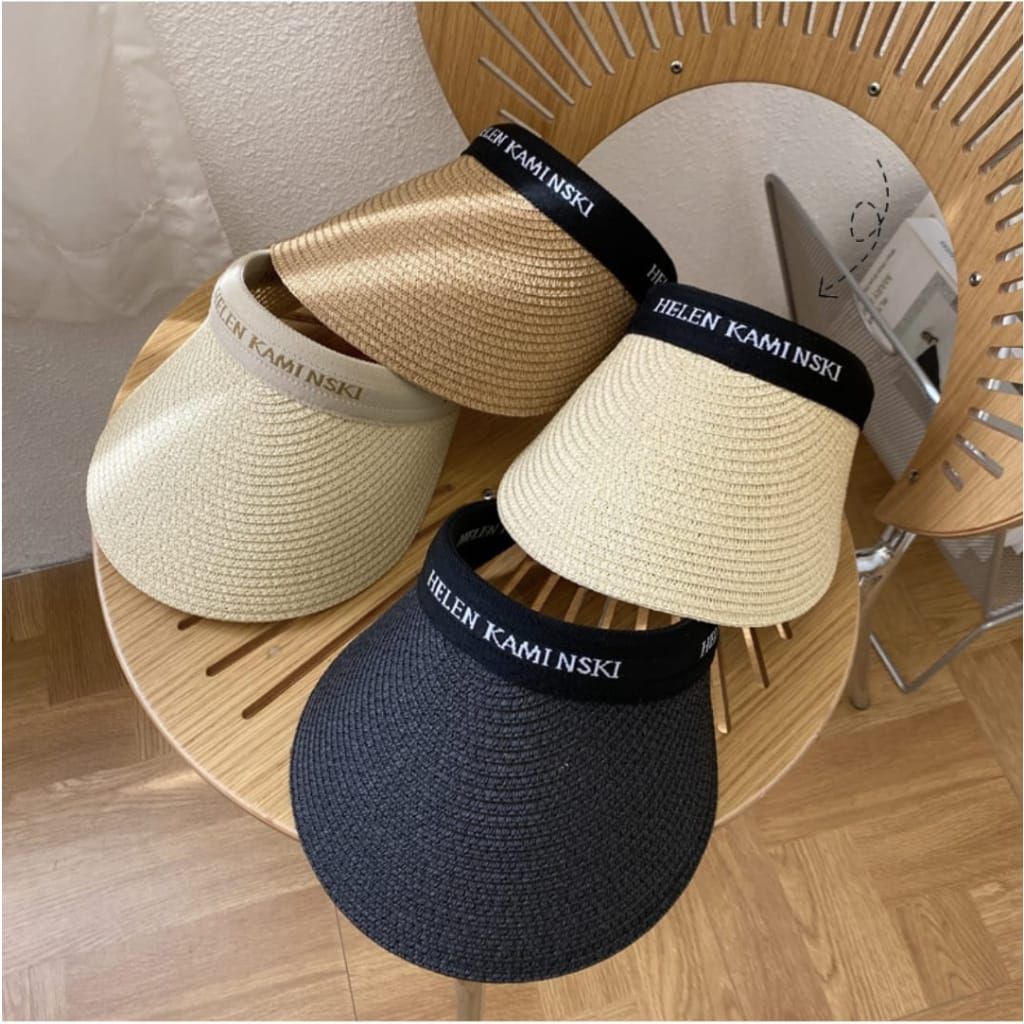 MATAHARI Anti-Sun Straw Hat - Anti-Heat Beach Hat - Anti-UV Beach Hat - หมวกเดินลําลอง Viral