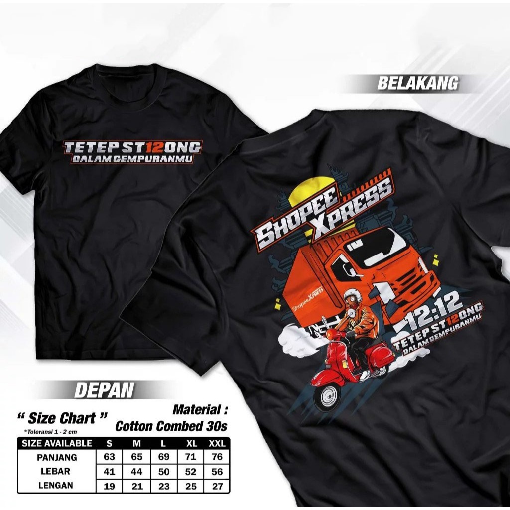 ABASTORE.IDN Shoppee Express Stay Strong Gempuran 12.12 Birthday Courier Clothes Expedition Package 