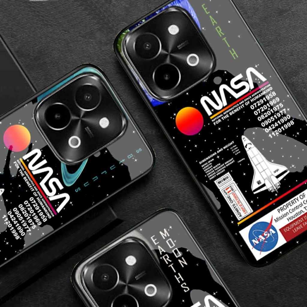 HP Softcase Glass Motif FIND CASE - VIVO Y28 4G - เคส VIVO Y28 4G ล่าสุด - เคสโทรศัพท์ VIVO Y28 4G -