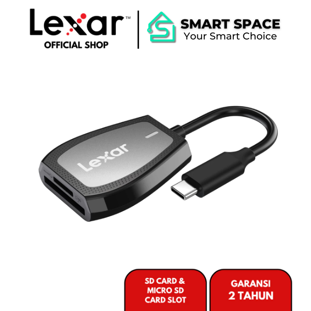 Lexar Professional RW470 2in1 Type C Card Reader SD card / Micro SD Original - รับประกัน 2 ปี