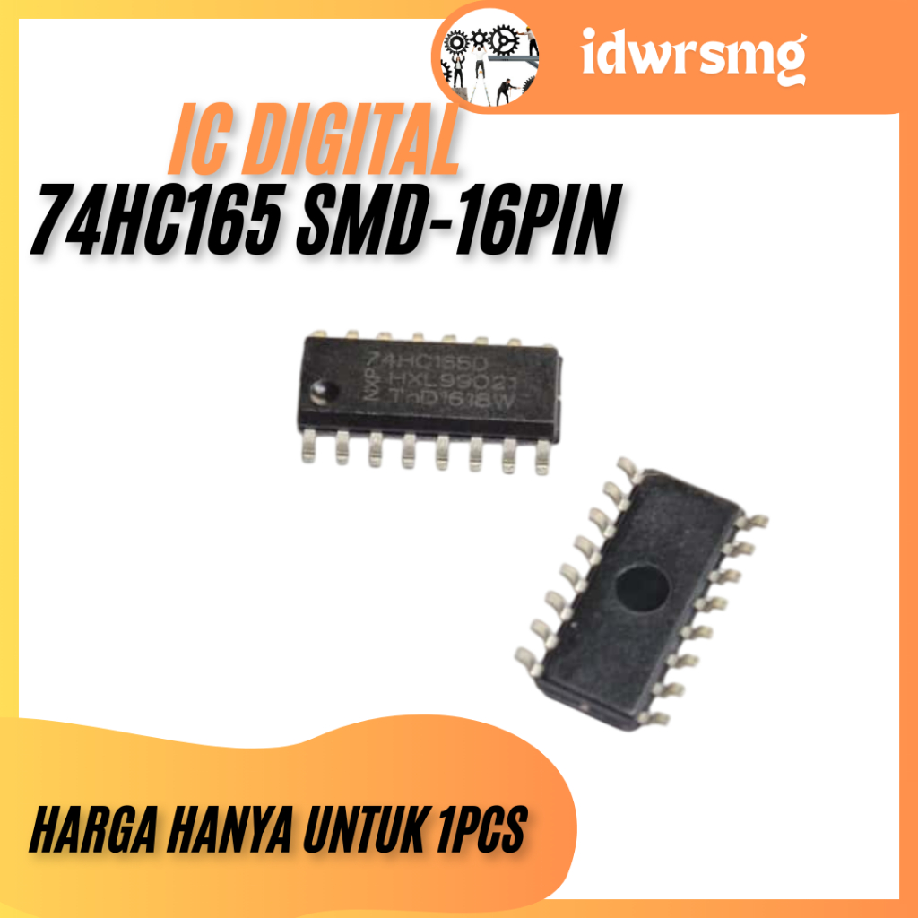 74HC165 74HC165D ลงทะเบียนแบบเปลี่ยน SMD SOP16