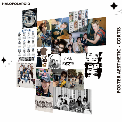 โปสเตอร์ความงาม CORTIS 18 ชิ้นและ 16 ชิ้น Aesthetic Wall Decor - Halo 58