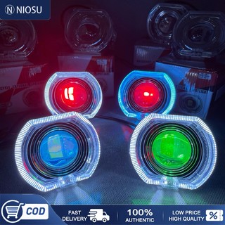 ApexGear Biled Projie 4.5 inch Gen 3 Cahaya Laser Cut Off D2 D3 Jauh Dekat Plus Devil
