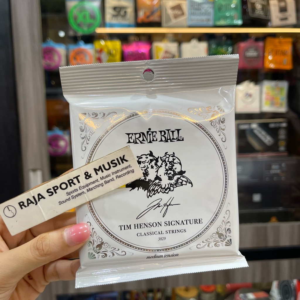 ERNIE BALL TIM HENSON NYLON CLASSIC STRINGS - ORIGINAL SIGNATURE CLASSICAL STRINGS 3829 ความตึงเครีย