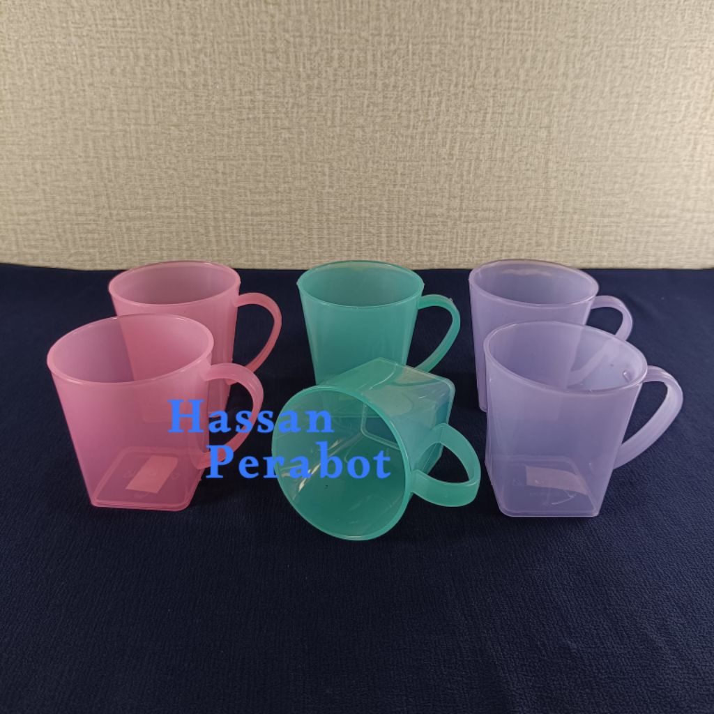 [ 6 ชิ้น ] LEMONY Mini Plastic Cup CITRUS