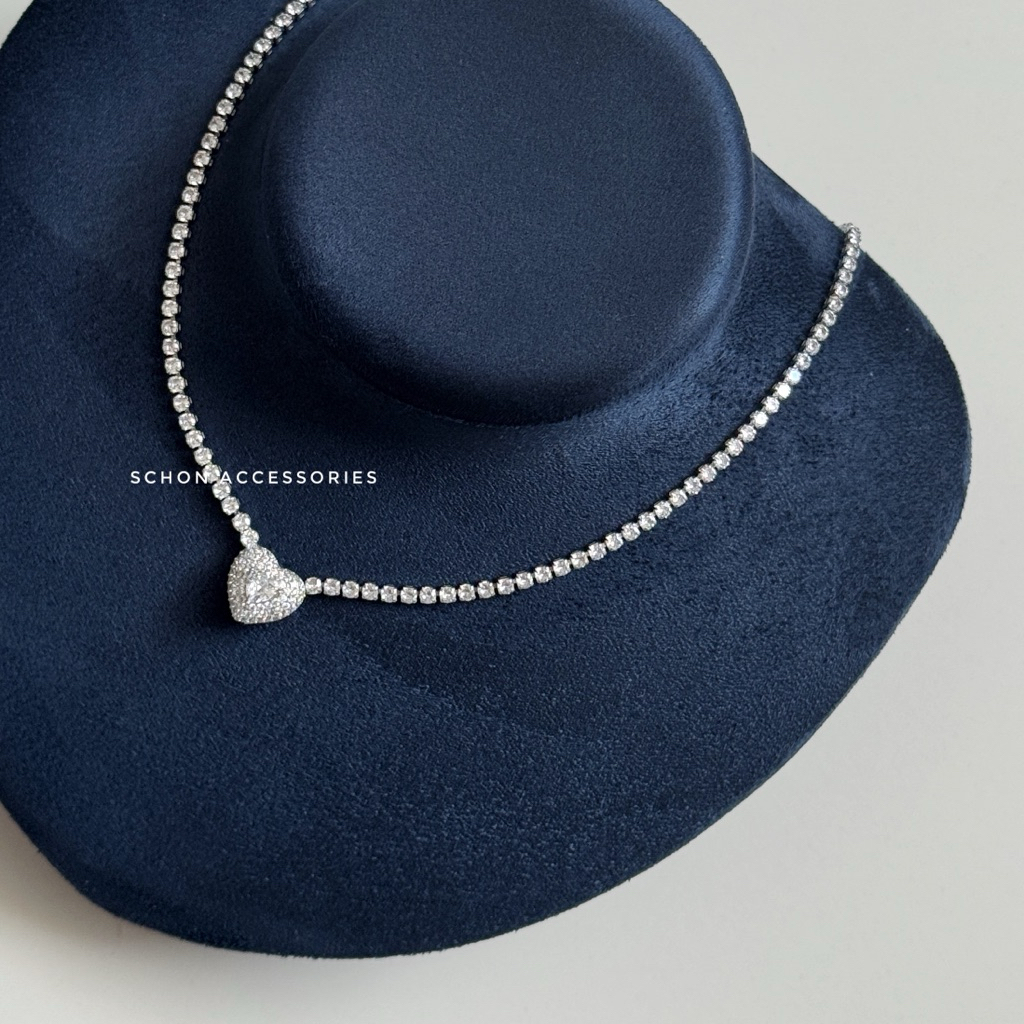 LIEBE ZIRCONIA NECKLACE