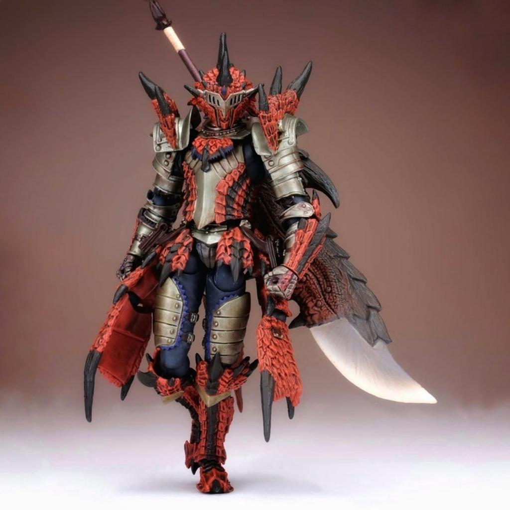 Revoltech Yamaguchi No.123 Hunter Swordsman Rathalos "Monster Hunter"