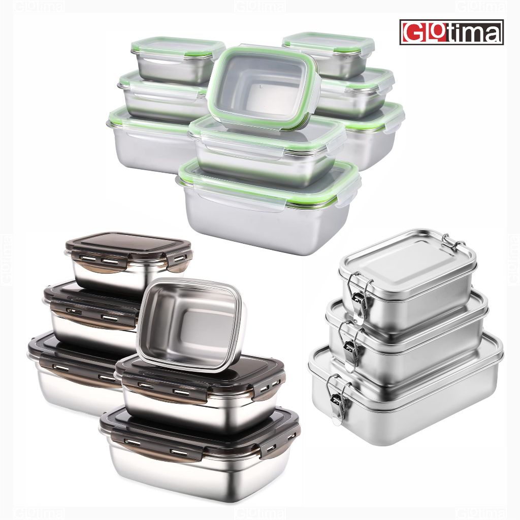 กล่องอาหารกลางวันป้องกันการหกกล่องอาหารกลางวันสแตนเลส 304 กล่องใส่อาหารกล่องอาหารกลางวัน ของพวกเขา30