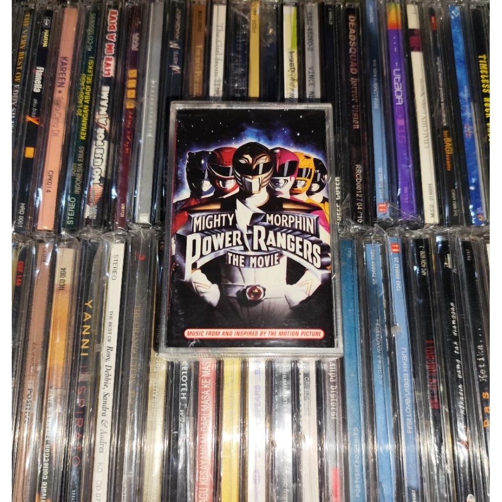 เทปเพลงประกอบ Power Rangers Mighty Morphin - The Movie