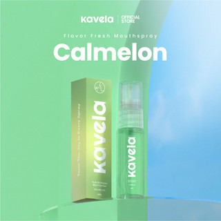 KAVELA Flavor Fresh Calmelon Mouth Spray 20 ml - Pengharum Mulut tahan lama Menghilangkan Bau Mulut Penyegar Mulut