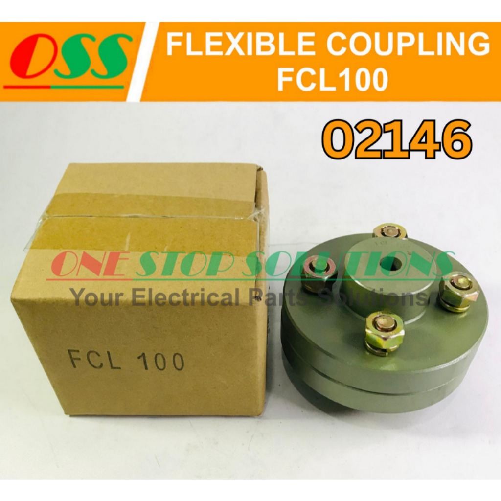 COUPLE / FLEXIBLE COUPLING FCL100 FCL - 100 ปั๊มบรรจุคลัตช์