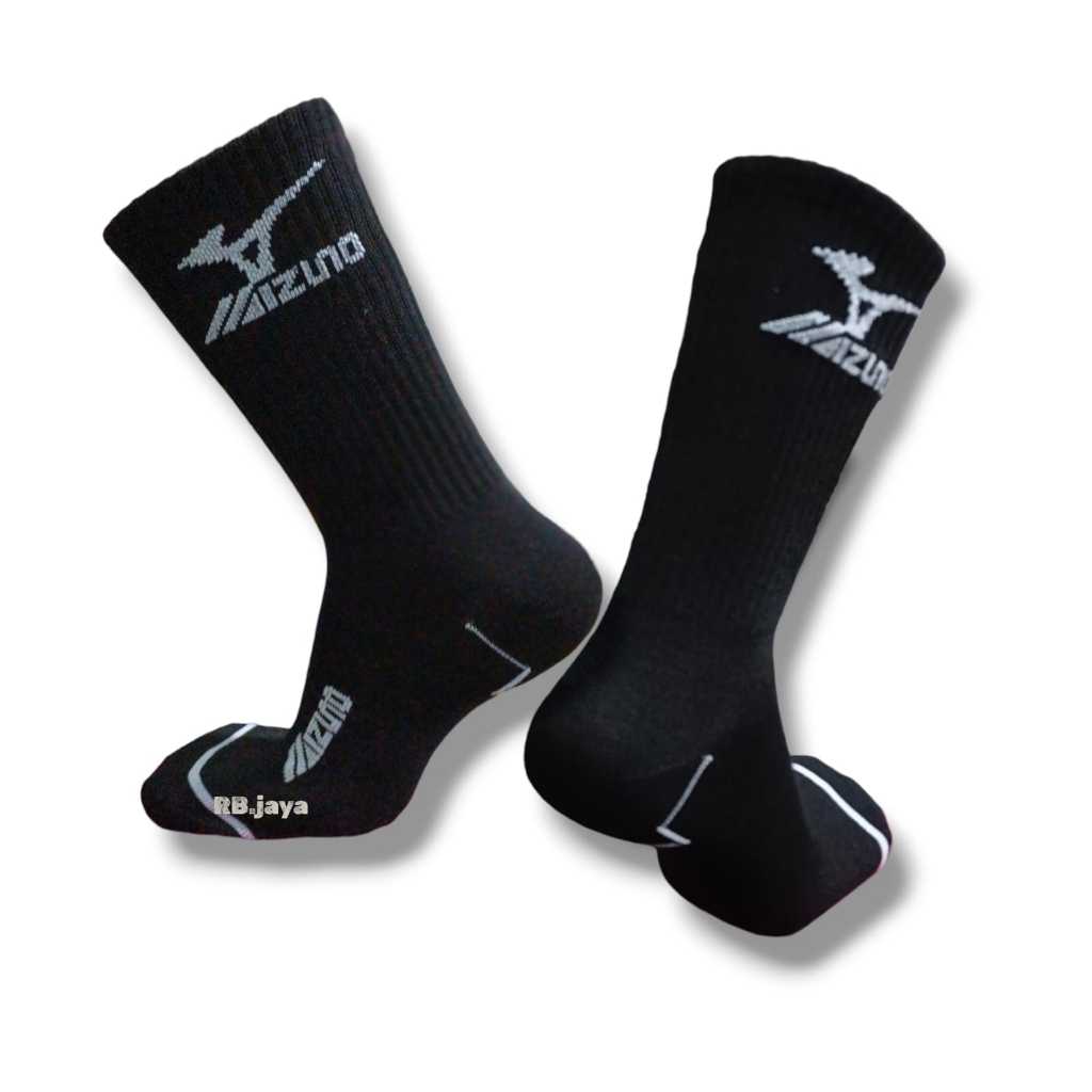 MIZUNO SPORT SOCKS CALF LENGTH / ถุงเท้าวอลเลย์บอล Mizuno