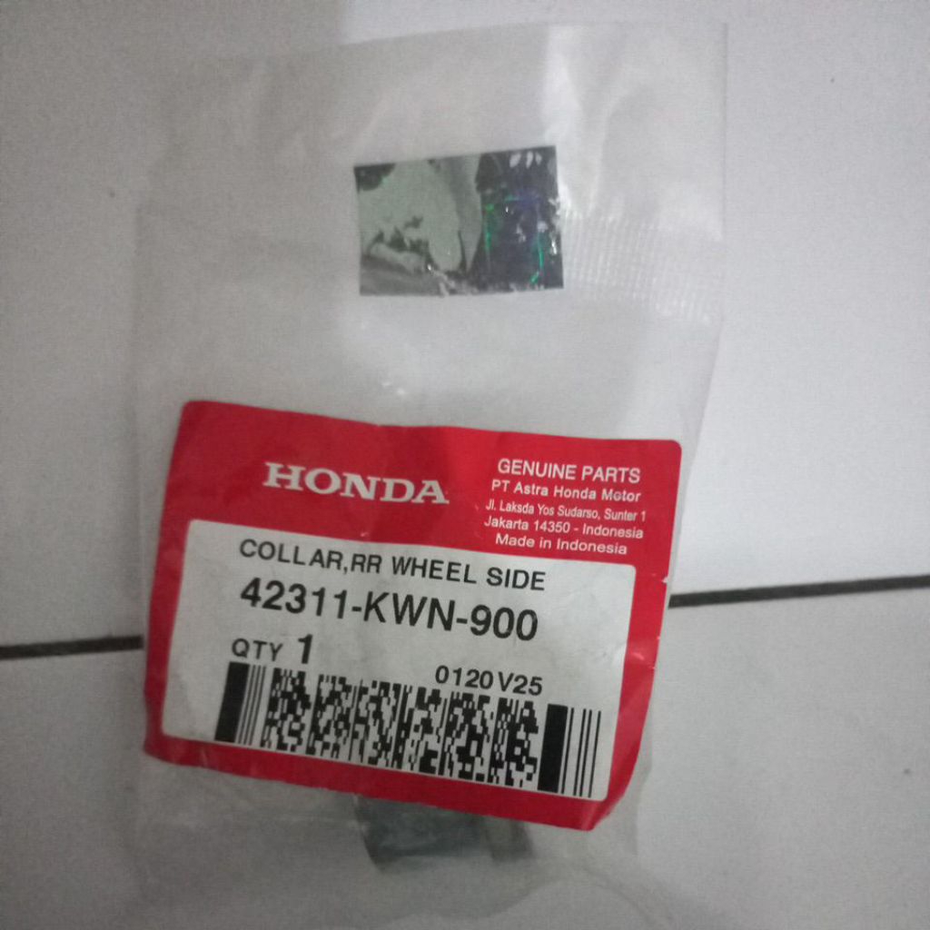 42311KWN900 – แปรงล้อด้านหลัง, แปรงแขนตัดภายใน, RR WHEEL SIDE COLLAR PCX, VARIO 125, VARIO 150 ORIGI