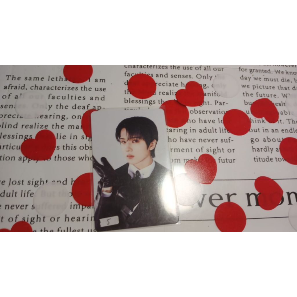 Photocard อย่างเป็นทางการ nct dream chenle & jisung