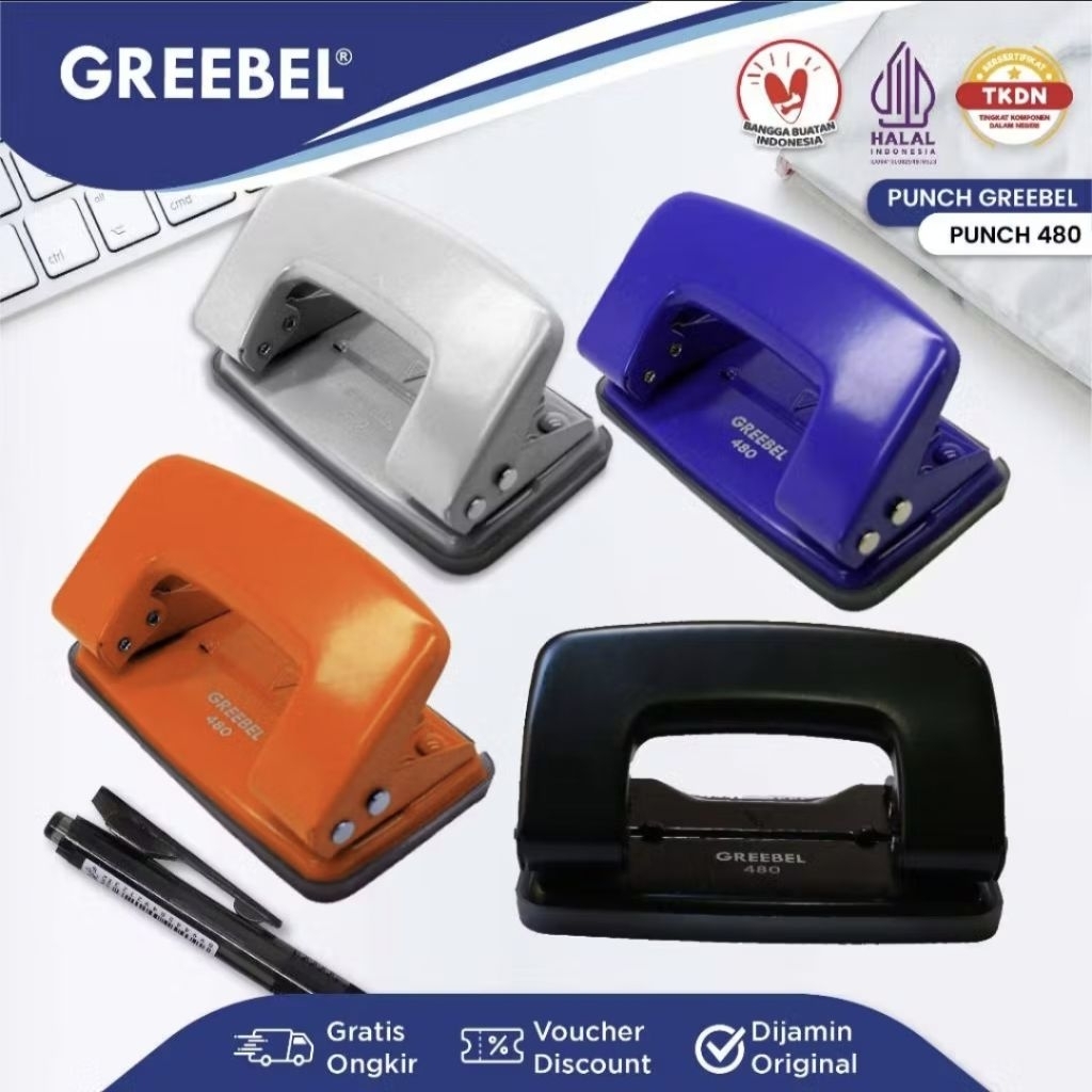 Greebel Paper Punch 480 / Paper Punch / Paper Punch / Perforator
