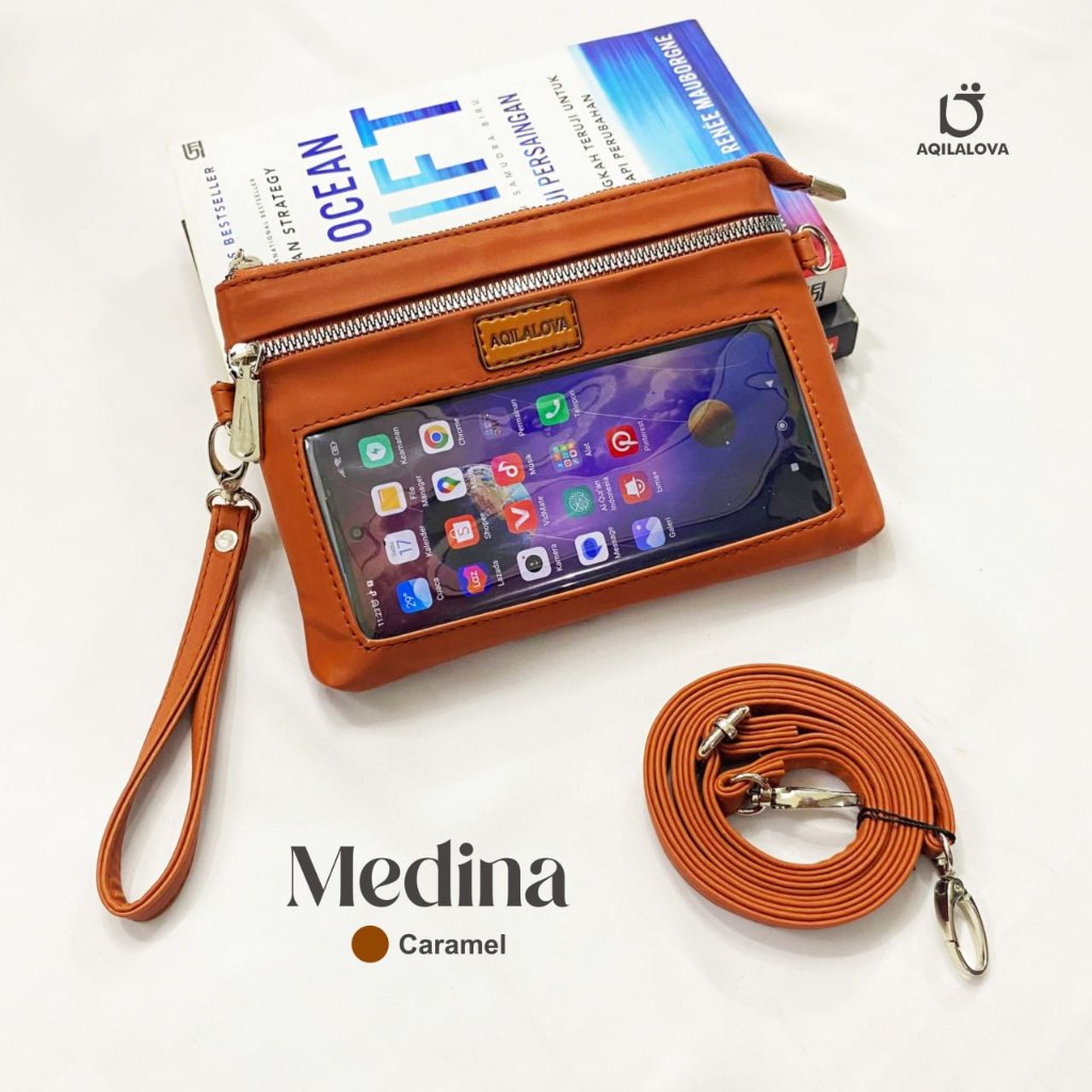 HP Medina Womens 2-in-1 Touchscreen Sling Bag