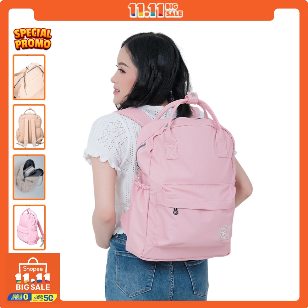 Lovo.id - Elody Big Size Backpack [LARGE] Chesta Womens Backpack