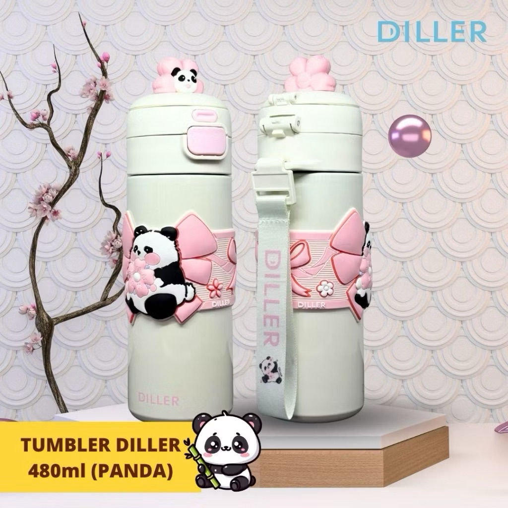 DILLER กระติกน้ําสแตนเลส 316 แก้วน้ําสแตนเลส 316