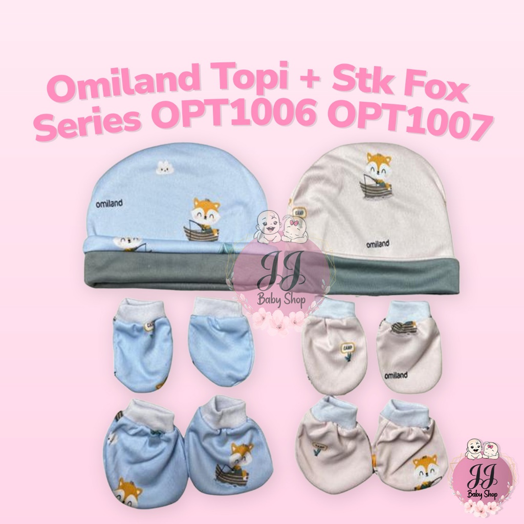 หมวก Omiland + Stk Fox Series OPT1006 OPT1007