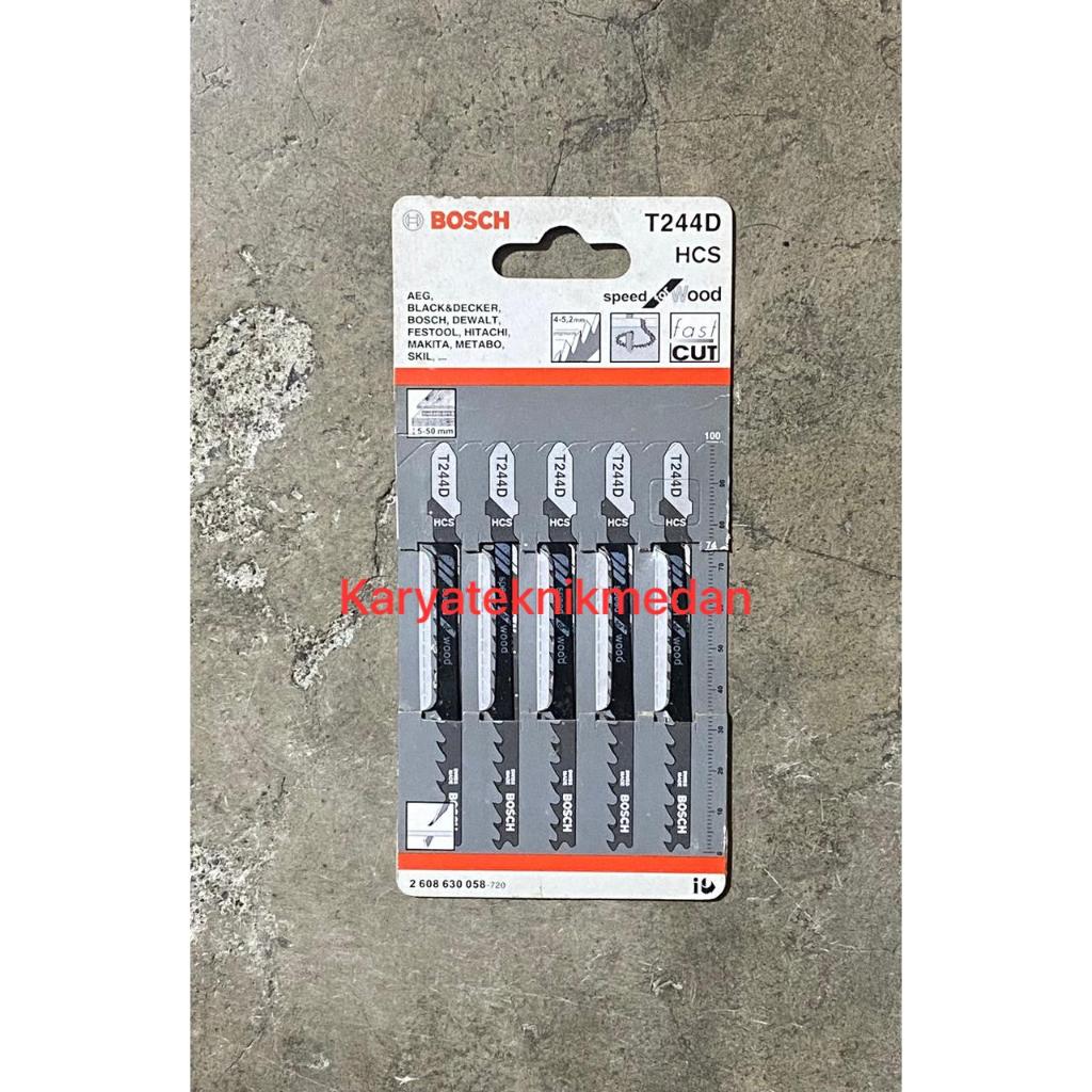 ใบเลื่อยตัด MATA | JIGSAW BLADE | T244D BOSCH สําหรับเลื่อยไม้