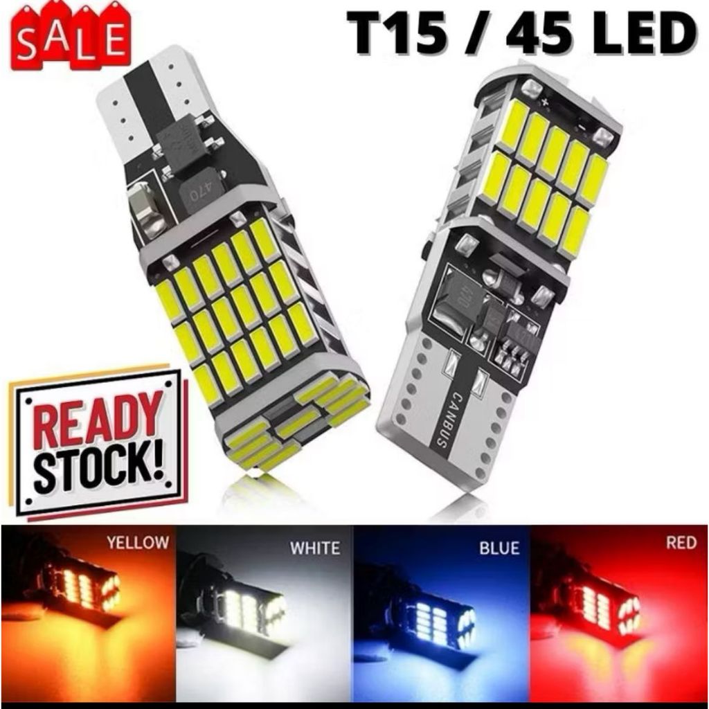 ไฟเลี้ยว Dajjal ไฟ Dusk ไฟเมือง Dajjal T10 T15 45 ไฟเลี้ยว LED, Super Bright Universal สําหรับรถจักร