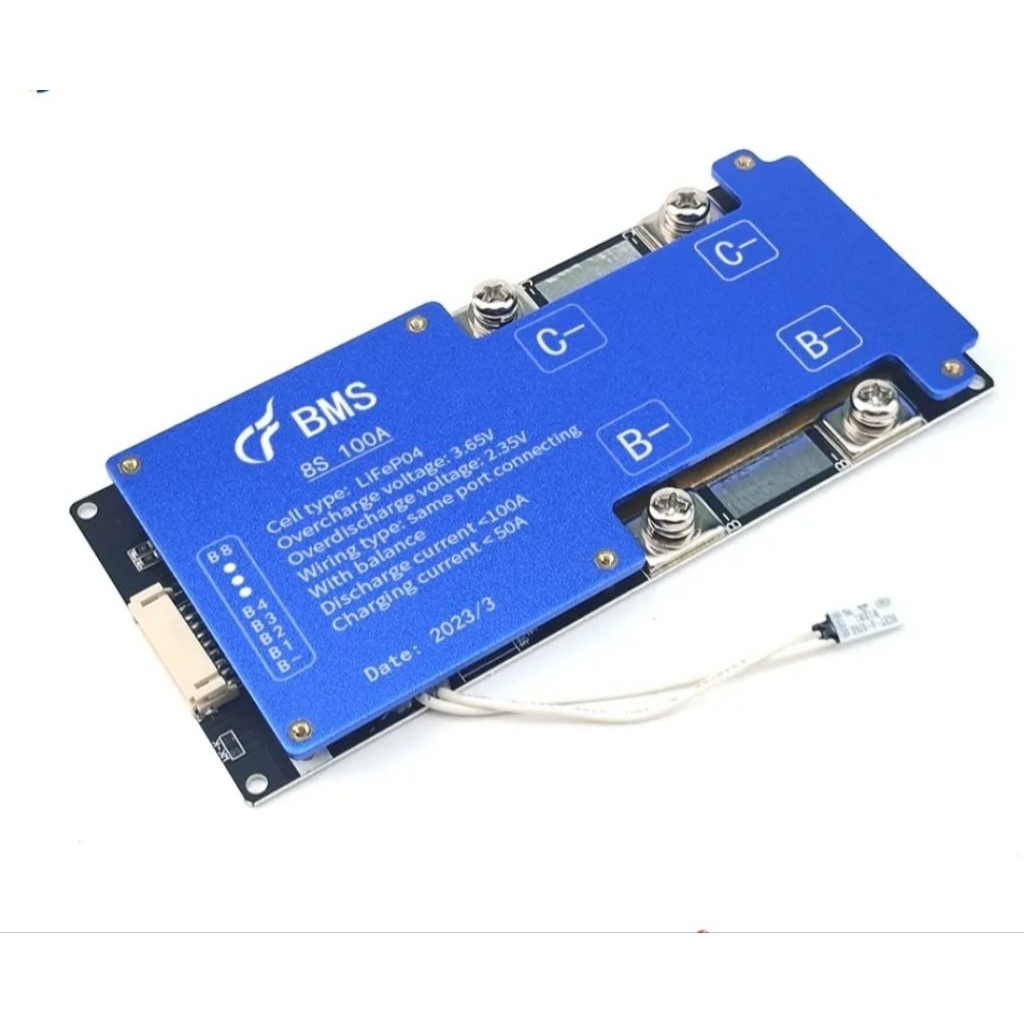 BMS LifePo4 24V 8S 100A ใหม่