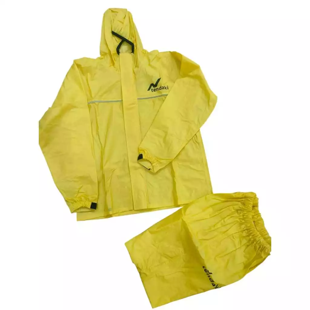 TENDAKI MAJAPAHIT เสื้อกันฝนมอเตอร์ไซค์ ชุดเสื้อและกางเกงวัสดุ PVC thumbnail 9