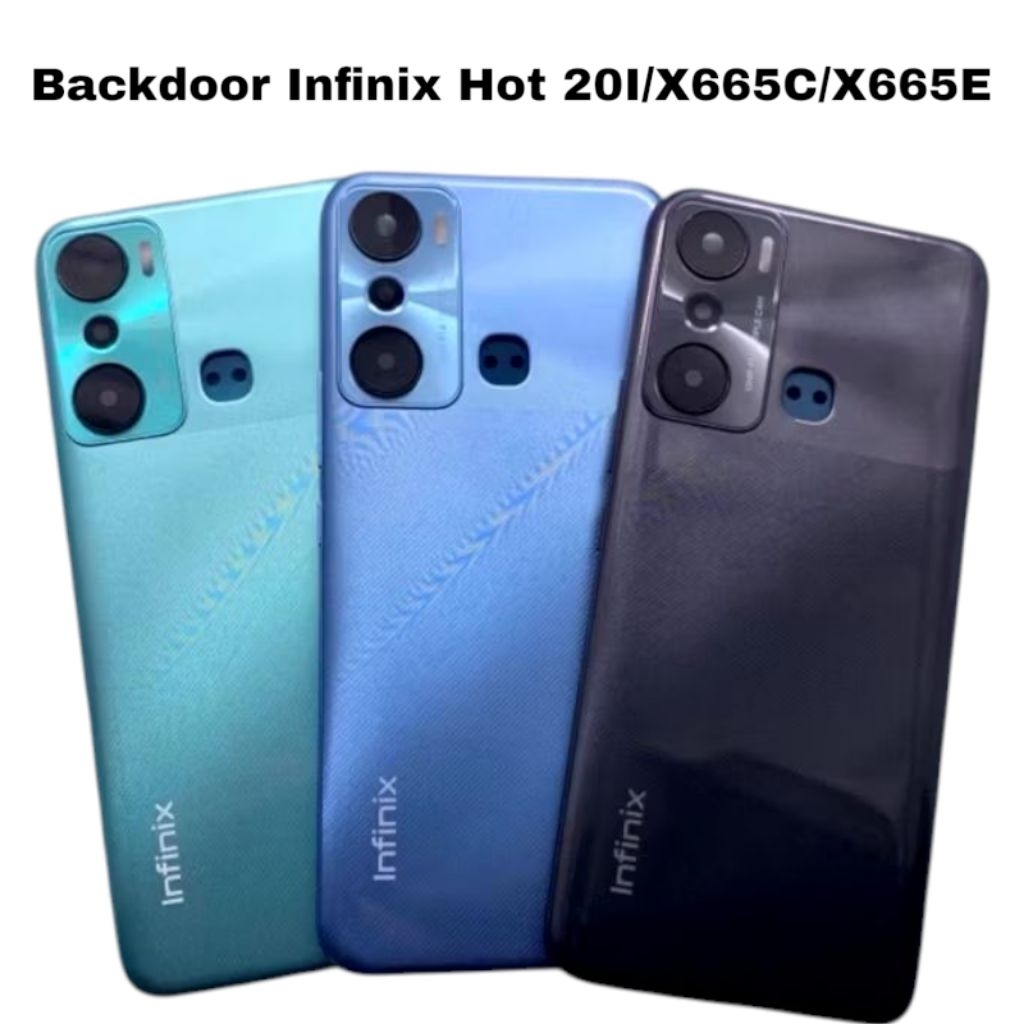 Backdoor/Housing/Backglass/Backcover/Back Cover Infinix HOT 20I/X665C/X665E