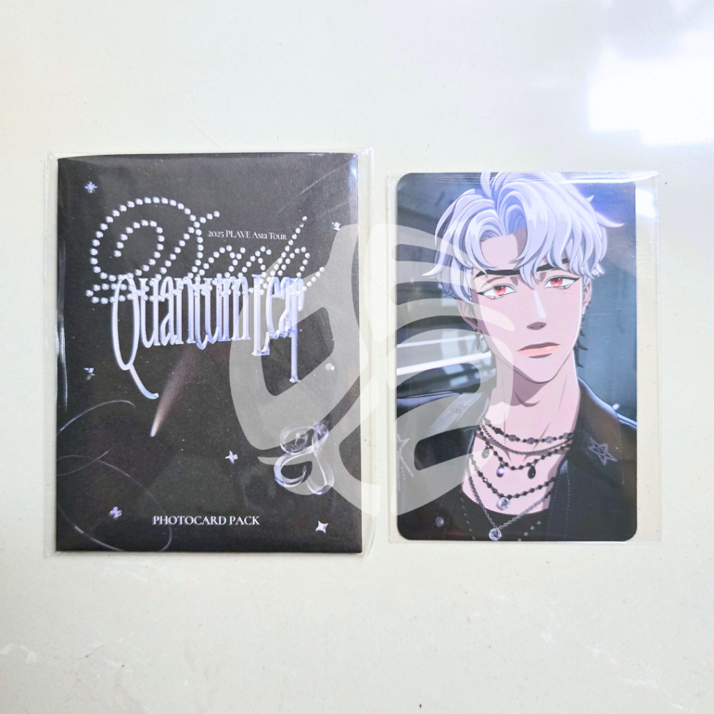 [READY] PLAVE Quantum Leap Tour Photocard Pack + ชุดพีซี Eunho POB Merch สินค้าอย่างเป็นทางการ VLAST
