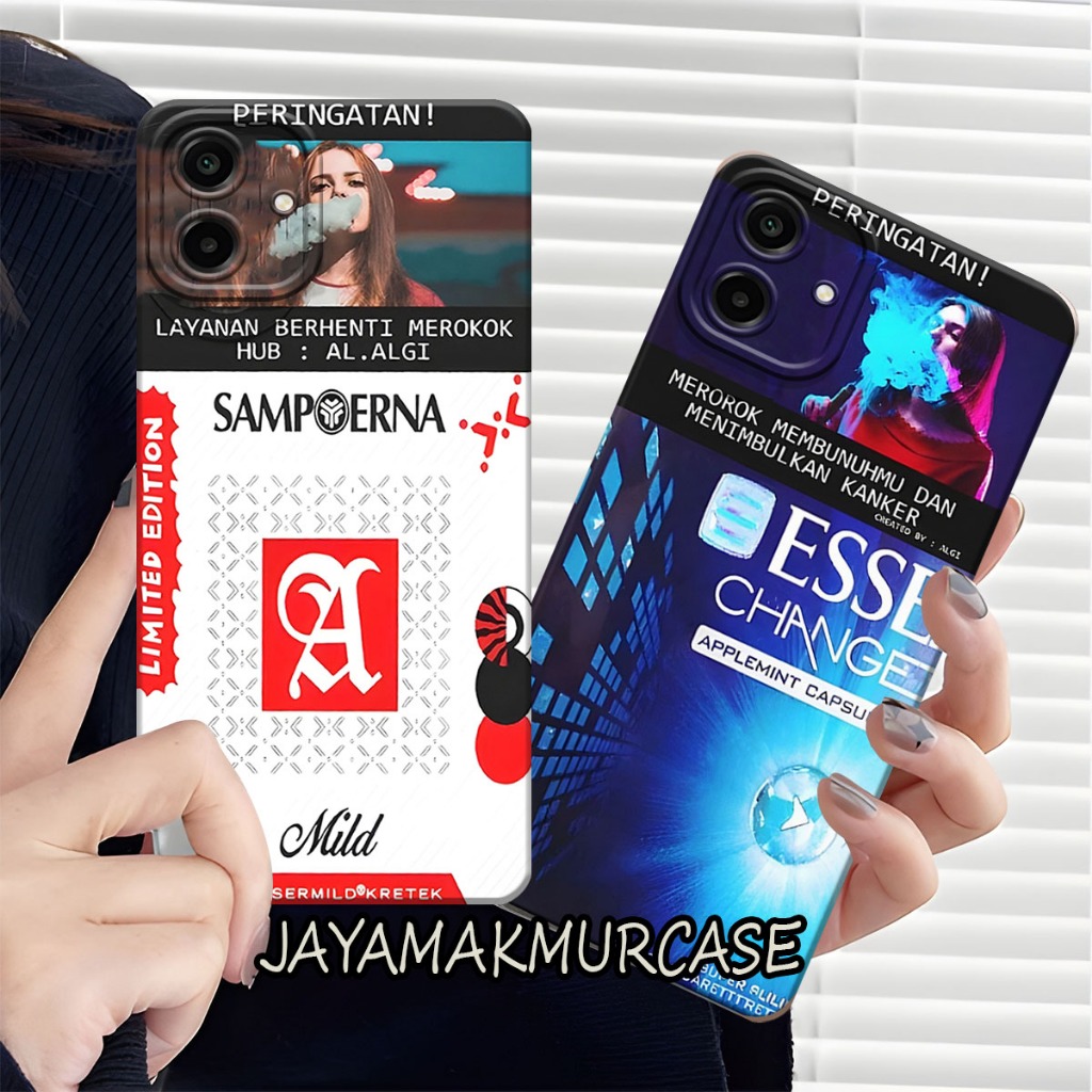 เคสนิ่ม SAMSUNG A07 - A17 - A06 5G - A06 4G - A05 - A04 - A04E - A03 - A03 CORE . เคสแฟชั่นลายบุหรี่