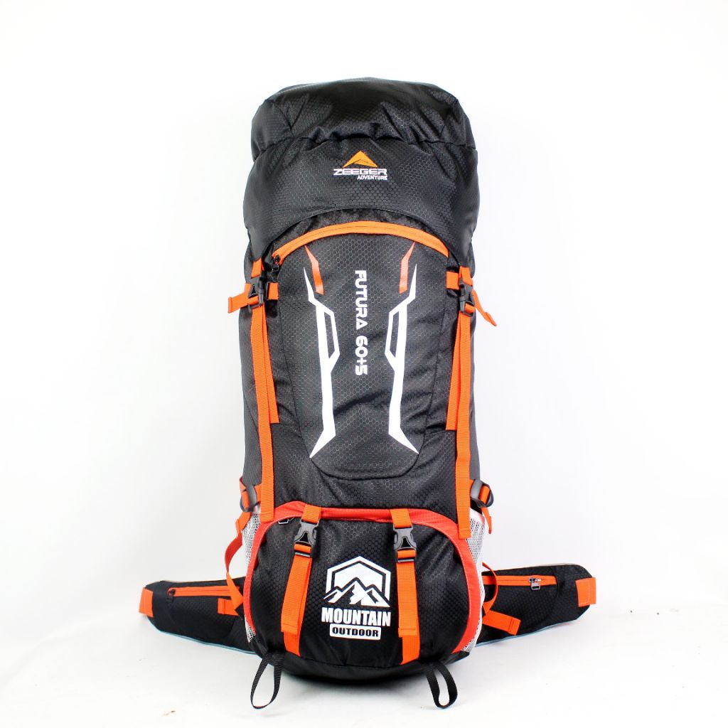 Futura Mountain Outdoor 60 ลิตรกระเป๋าภูเขาเดินป่ากระเป๋าเป้สะพายหลัง Carrier Bag 60l
