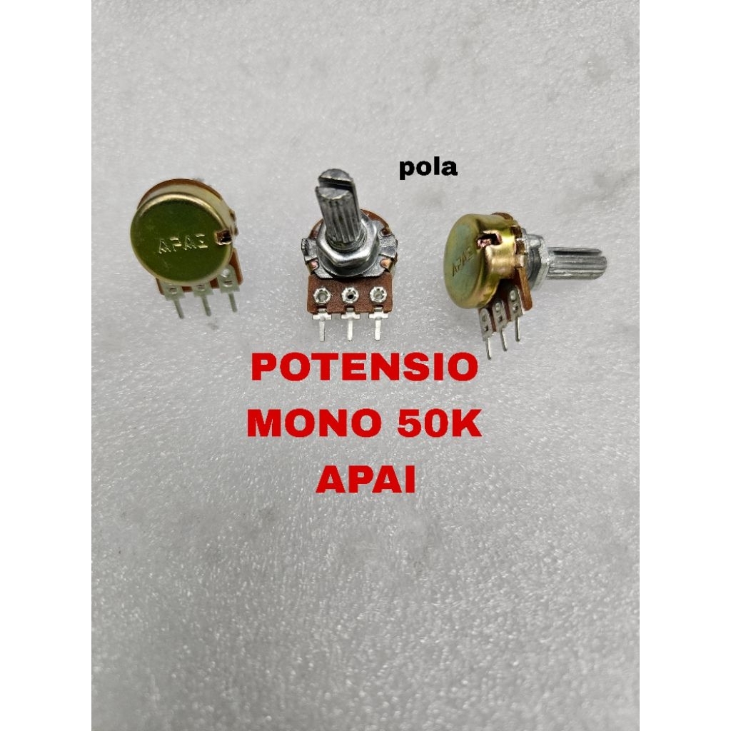 POTENSIO MONO 50K MONO WL POTENSEIOMETER 50K 3PIN