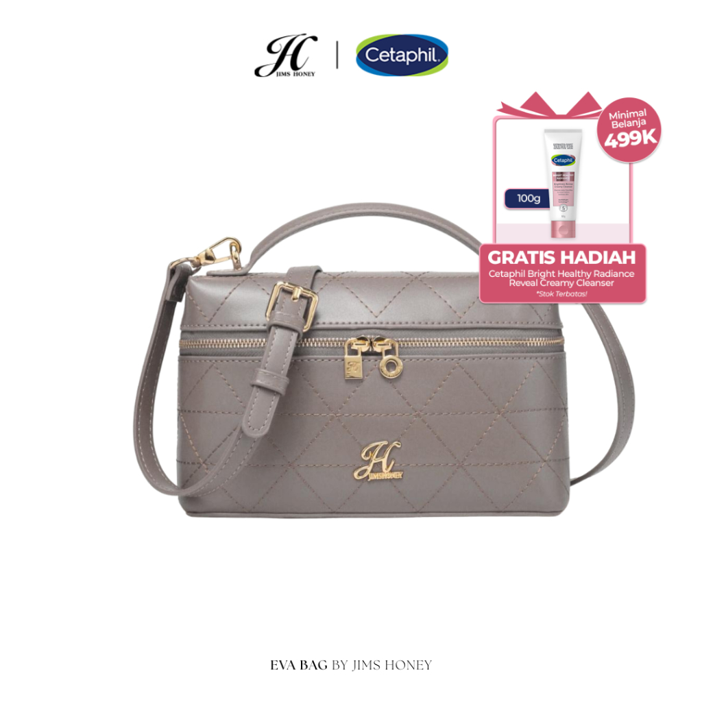 [LIVE EXCLUSIVE] JIMS HONEY - Eva Bag - Travel Hand & Sling Womens Makeup Storage