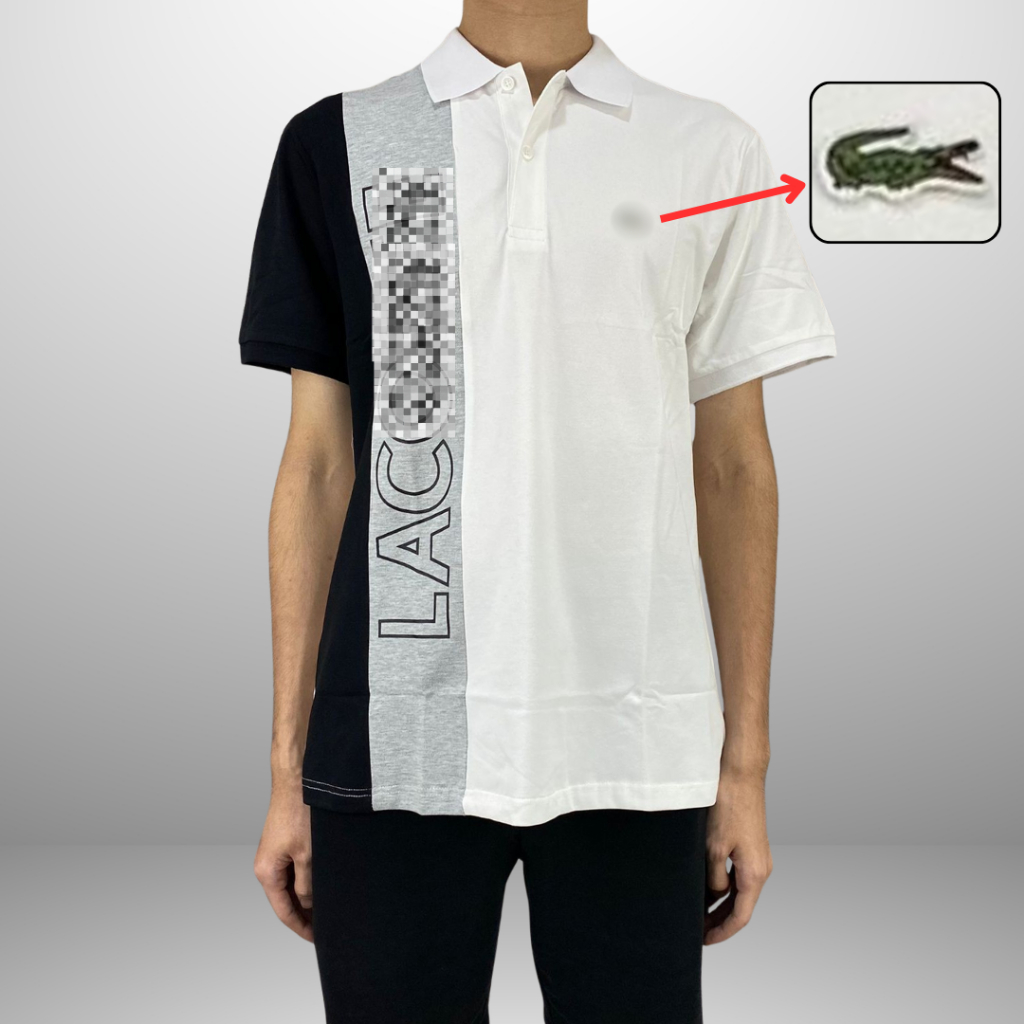 เสื้อโปโลชาย ltg ครบสีผู้ชายแขนสั้นด้านบนเต็มแท็กปกธรรมดาเสื้อโปโลผู้ชายผู้หญิงตราด้านบนเต็มแท็กเสื้