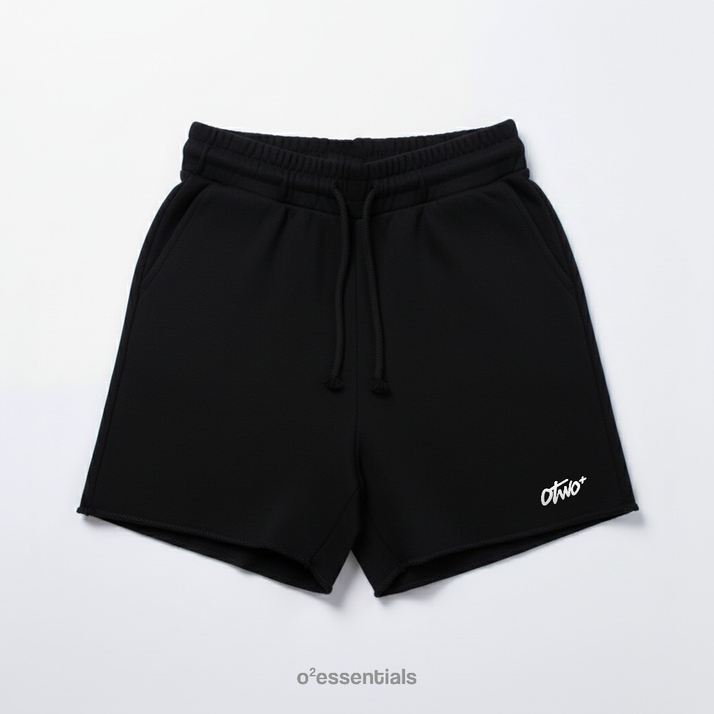 O2 Essentials Flow Shorts – กางเกงขาสั้นพรีเมี่ยมเทอร์รี่เด็ก Unisex