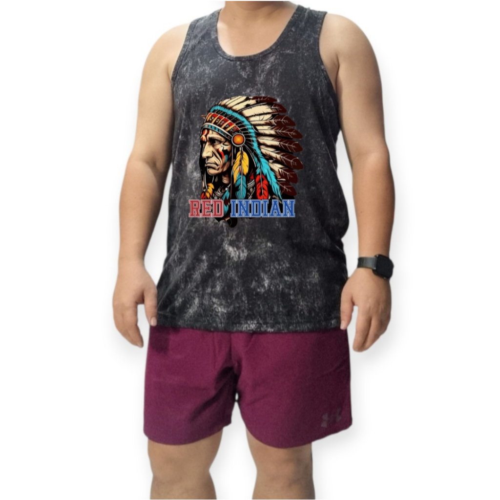 OVER SIZE ADULT Mens SINGLET หรือ JUMBO UNDERSHIRT 2XL 3XL และ 4XL