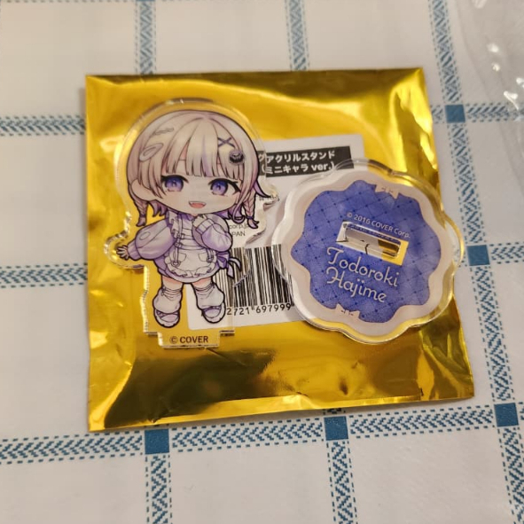 Hololive DEV_IS ReGloss Cho Verybar Todoroki Hajime Mini ขาตั้งอะคริลิค