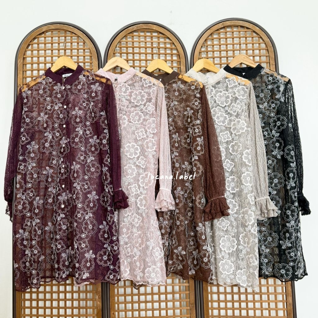 ALUNA LACEY TUNIC โดย LOCANA LABEL || ALUNA LACEY TUNIC