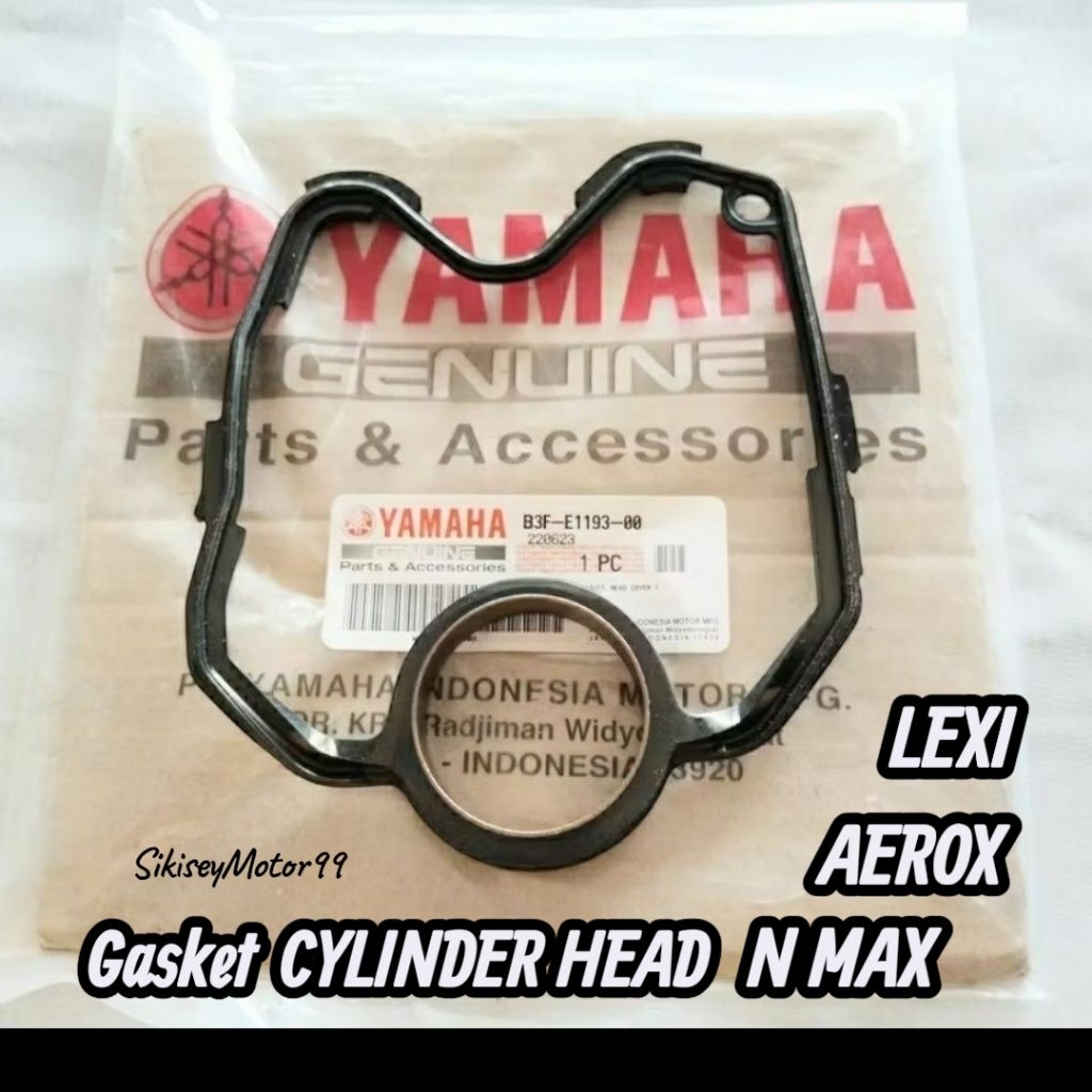 ยาง CYLINDER HEAD N MAX AEROX LEXI Original YAMAHA GASKET HEAD COVER B3F-E1193-00