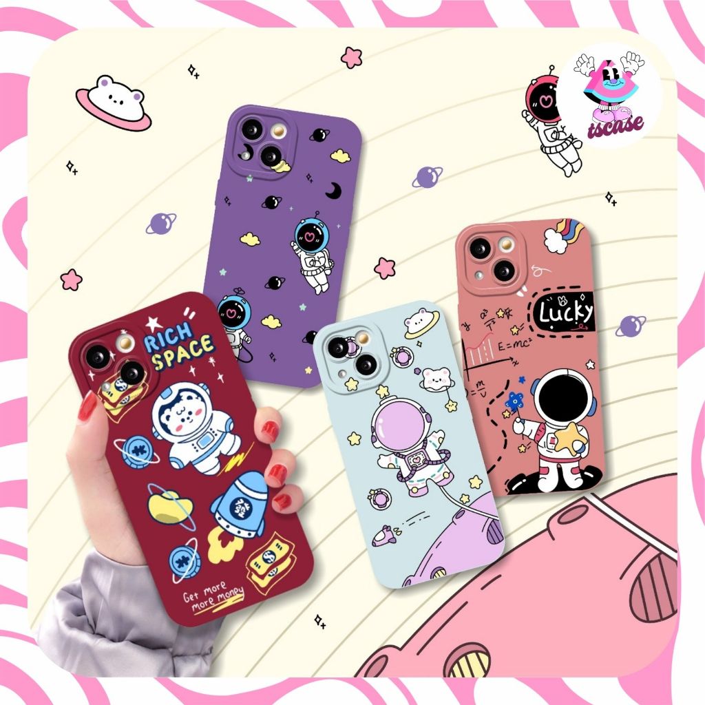 SPACE ASTRONAUT PRINTING PRO CAMERA case oppo a3x a3 nfc a5i a79 5G a16k a16e a17 a38 a57 2022 a77s 